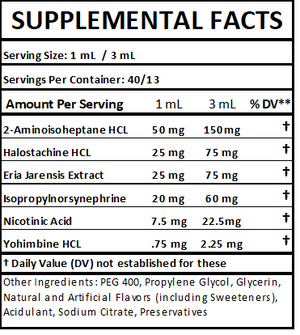 Stim Drop — Ultra Concentrated Liquid Preworkout
