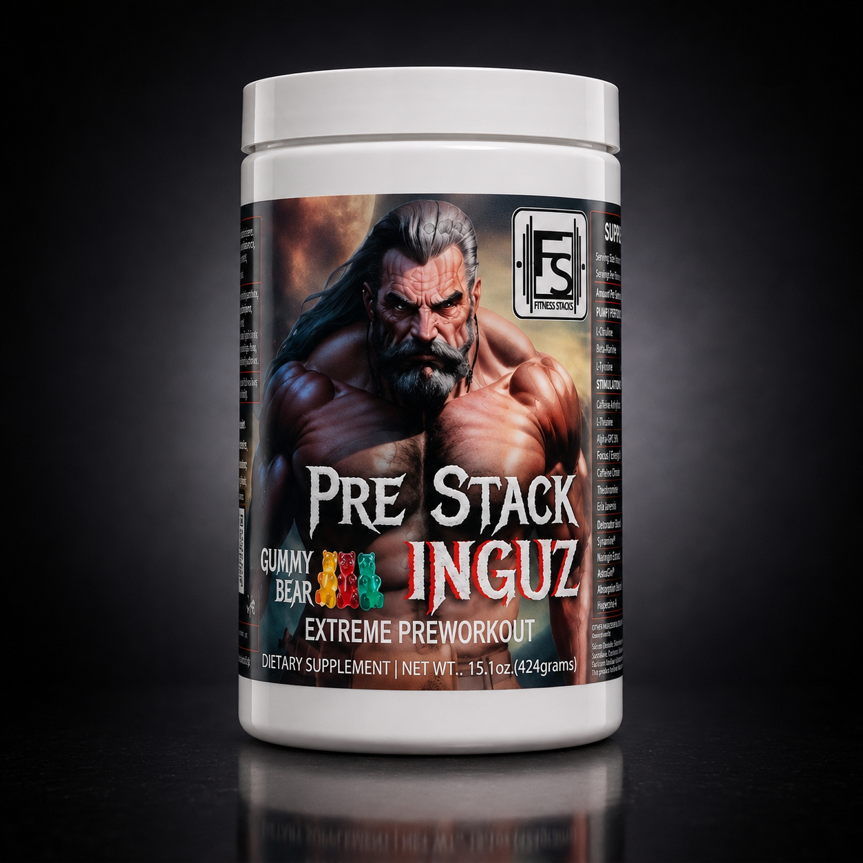 Pre-Stack InGuz - High Stimulant Preworkout Supplement