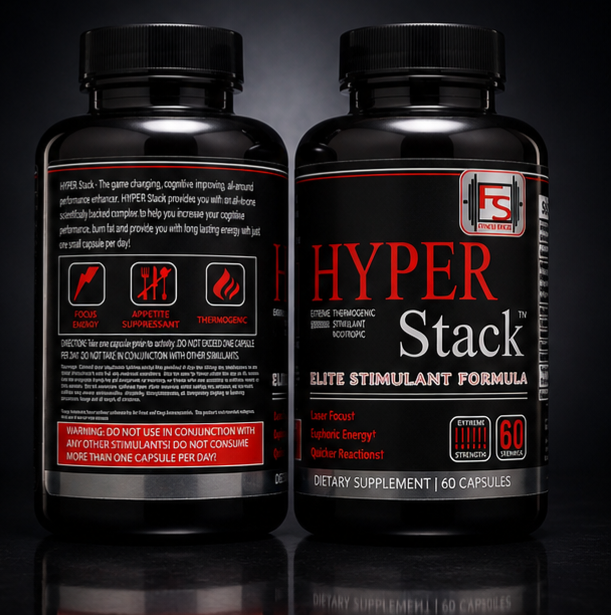 Hyper Stack - Thermogenic - Stimulant - Nootropic Pill