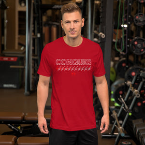 Conquer Cardio Fitted Short-Sleeve T-Shirt