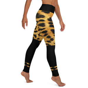 Leopard Yoga Leggings - Fitness Stacks