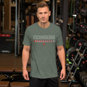 Conquer Cardio Fitted Short-Sleeve T-Shirt