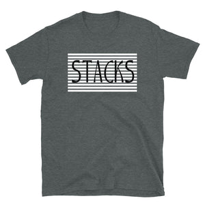 Blinds Stacks Short Sleeve T-shirt - Fitness Stacks