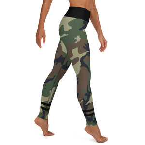 Camo Yoga Leggings - Fitness Stacks